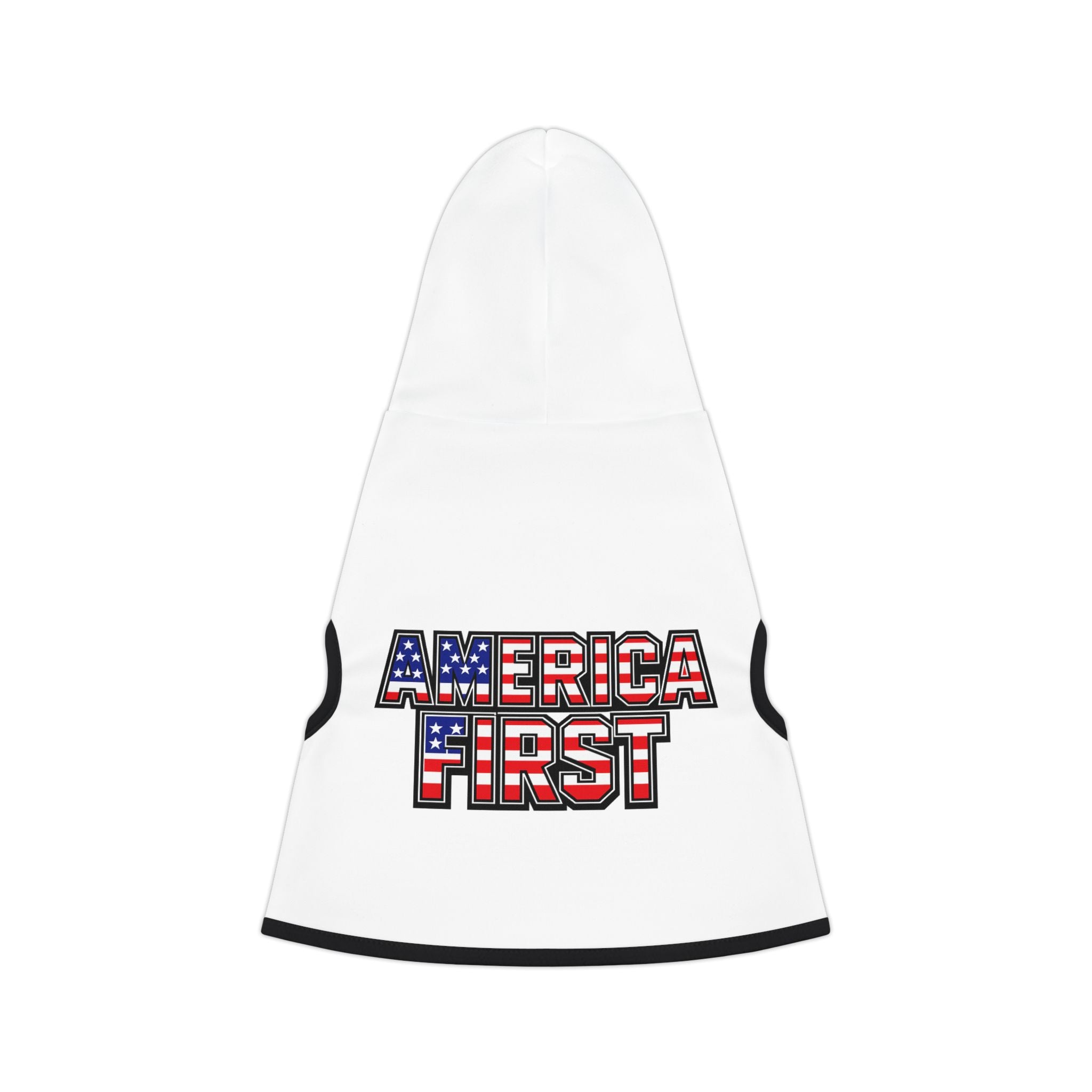 America First Pet Hoodie Patriotic Dog & Cat Hoodie